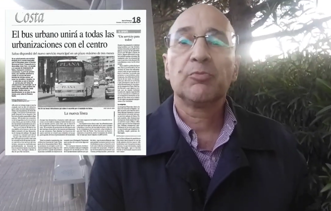 Portada Impulso al transporte público municipal en Salou